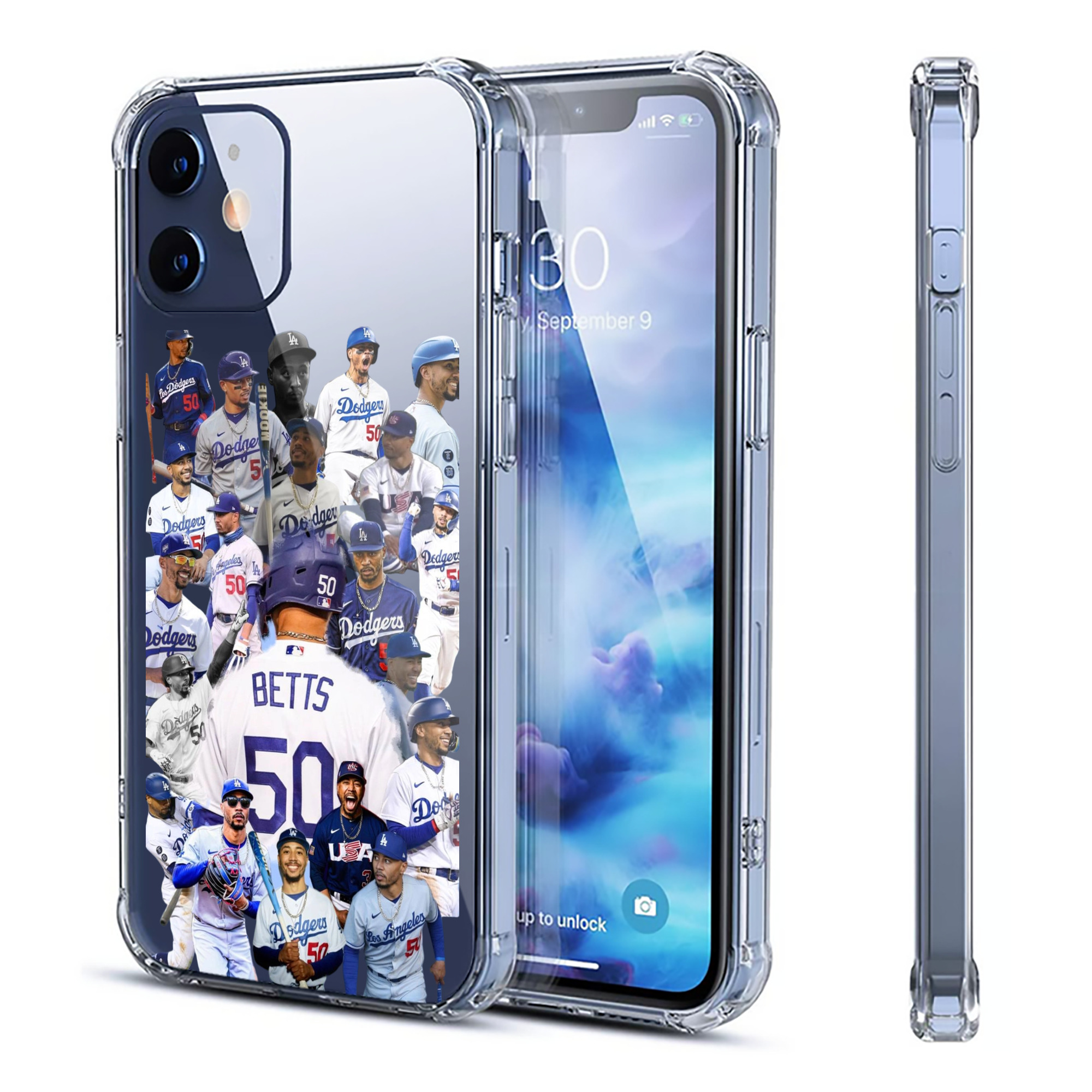  Clear IPhone 12 Case – Soft TPU With UV Print – Enhanced Drop Protection, Precise Fit, Anti-Fingerprint, Customizable Design, Scratch-Resistant, Yellow-Resistant